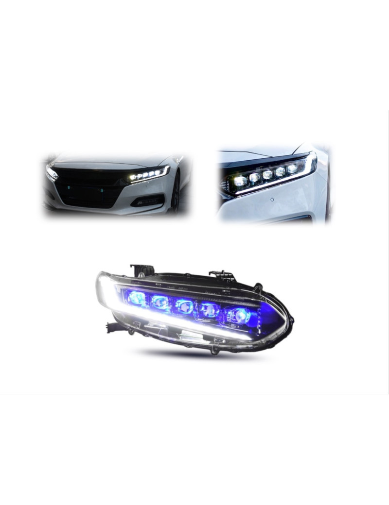 ACCORD 2020+ IÇIN UYUMLU 5 LENS LED FAR