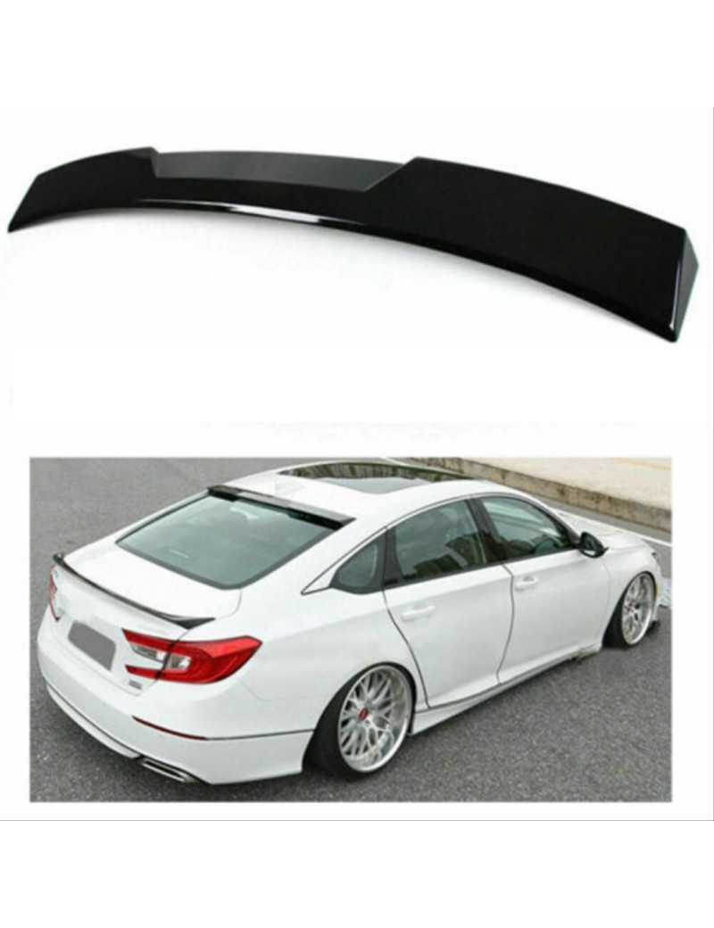 ACCORD 2020+ IÇIN UYUMLU CAM ÜSTÜ SPOILER - - PIANO BLACK (PARLAK SIYAH)