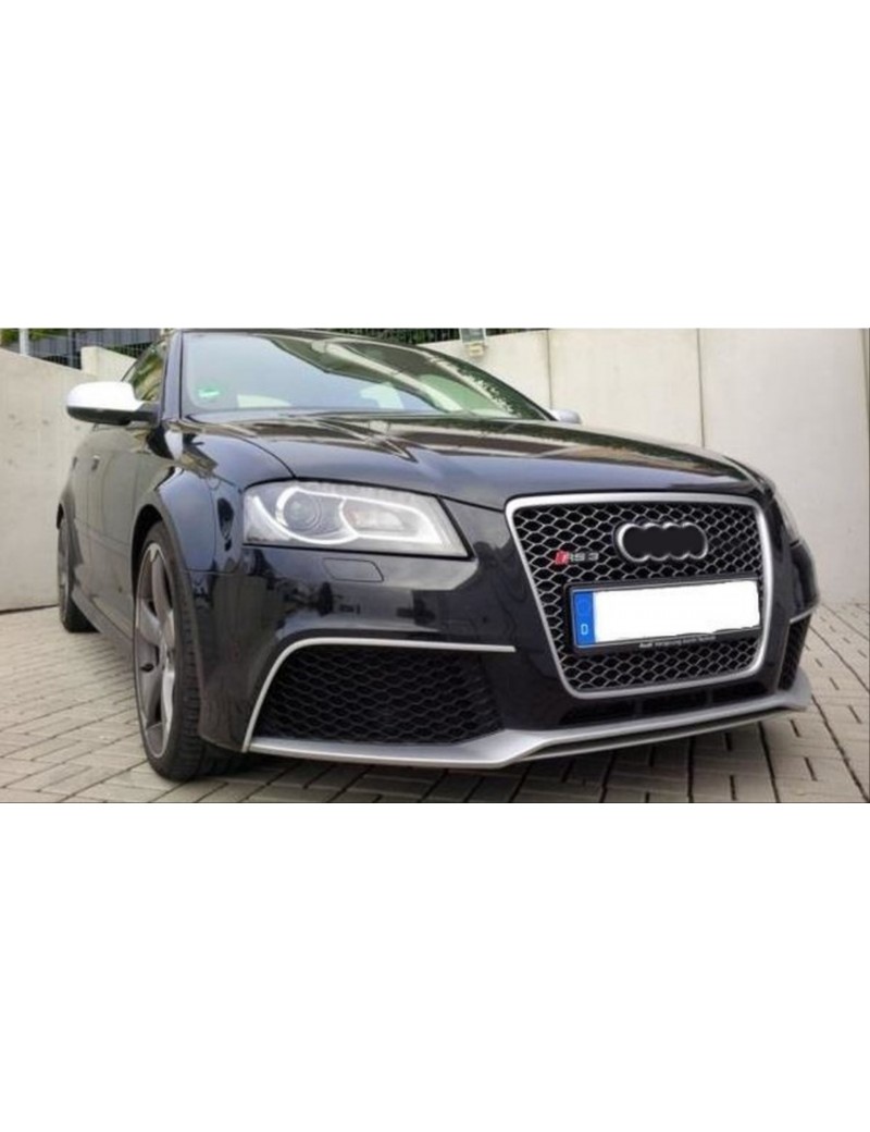 AUDI A3 2009-2012 RS3 ÖN TAMPON PANJUR SETİ -HATCHBACK (8P MAKYAJLI KASA)