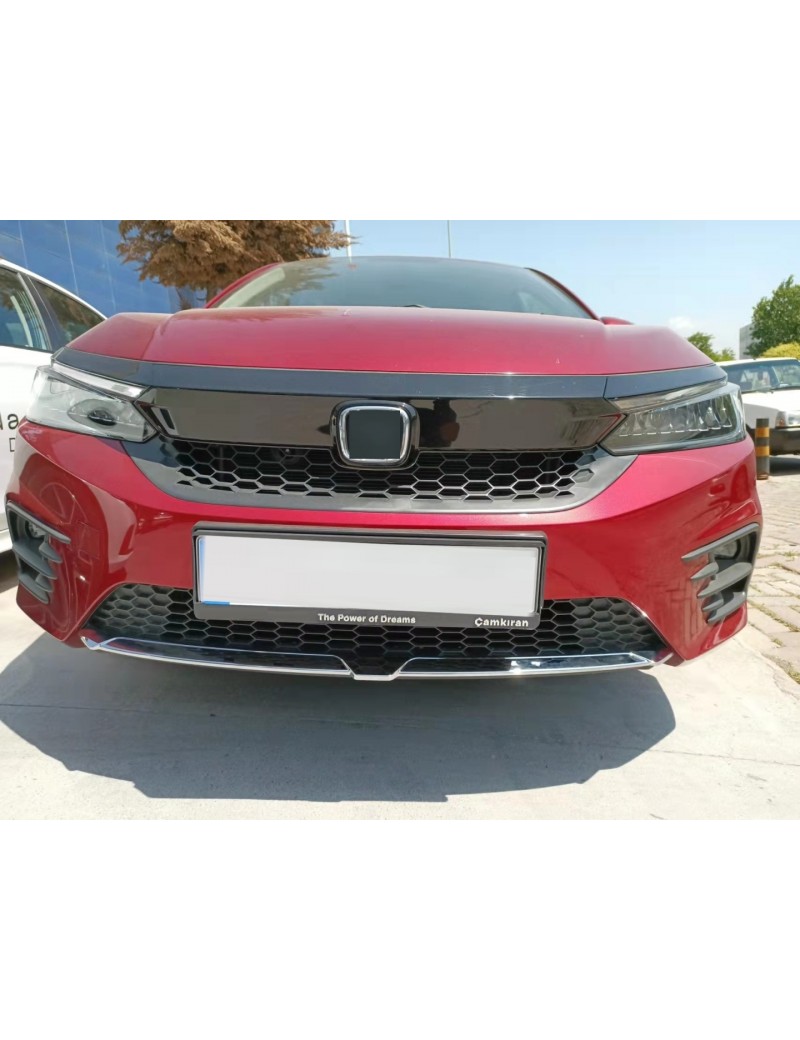 CITY 2020+ IÇIN UYUMLU ÖN TAMPON ALT ÇITASI - KROM