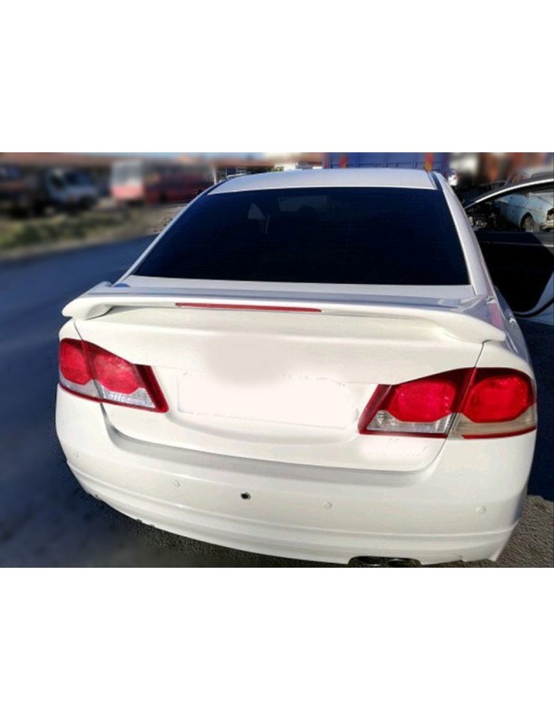 CIVIC FD6 2006-2012 IÇIN UYUMLU ISIKLI SPOILER (BOYASIZ)