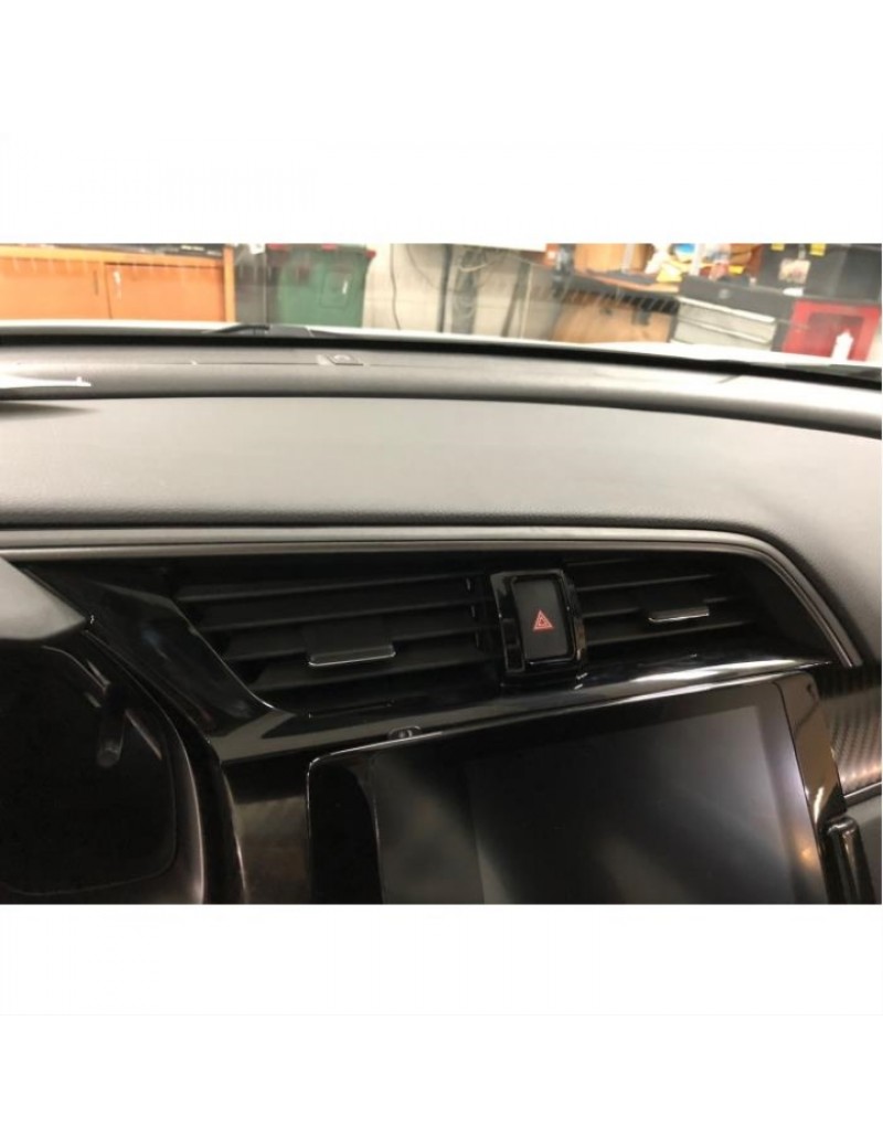 HONDA CIVIC FC5 2016-2020 HAVALANDIRMA MENFEZ KAPLAMA 3 PARÇA PIANO BLACK