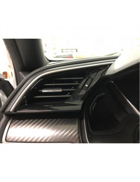 HONDA CIVIC FC5 2016-2020 HAVALANDIRMA MENFEZ KAPLAMA 3 PARÇA PIANO BLACK