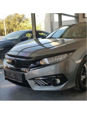 HONDA CIVIC FC5 2016-2020 MAKYAJSIZ KASA ON SIS LEDI UZUN 3 ÇİZGİ HAREKETLİ SİNYALLİ