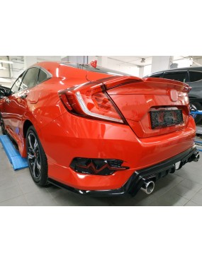 HONDA CIVIC FC5 2016-2020 RITIM DIZAYN ARKA SIS LEDI KIRMIZI