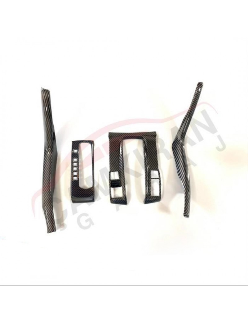 HONDA CIVIC FC5 2016-2020 VITES KONSOL KAPLAMA FULL SET-KARBON