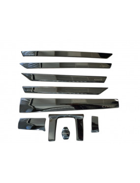 HONDA CIVIC FC5 2016-2020 İÇ KONSOL KAPLAMASI FÜME 9 PARÇA