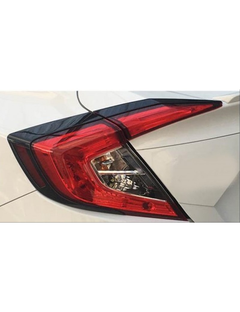 HONDA CIVIC FC5 2016-2021 ARKA STOP KAPLAMA 4 PARÇA SIYAH