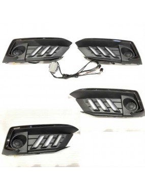 HONDA CIVIC FC5 2019+ MAKYAJLI KASA 3 ÇİZGİ ÖN SİS LEDİ