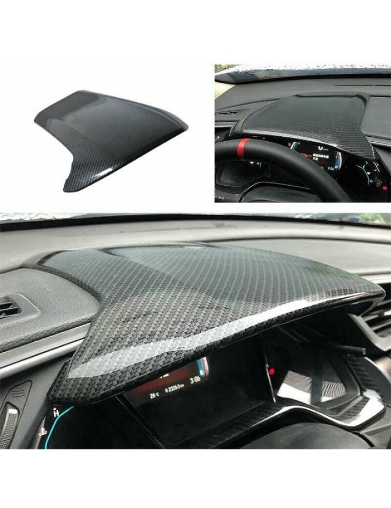HONDA CIVIC FC5 GÖSTERGE ÜST KAPLAMA - KARBON