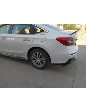 HONDA CIVIC FE1 2022 ARKA FLAP TAKIMI - PIANO BLACK