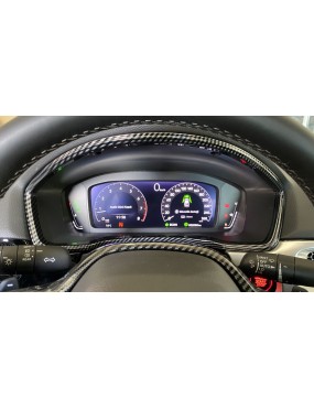 HONDA CIVIC FE1 2022 GÖSTERGE KAPLAMA - KARBON