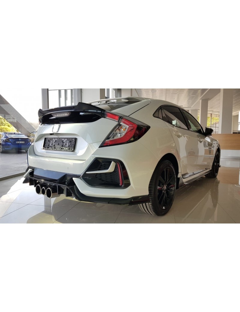 HONDA CIVIC FK7 2016-2020 HATCHBACK SPOILER DTO (PARLAK SİYAH)